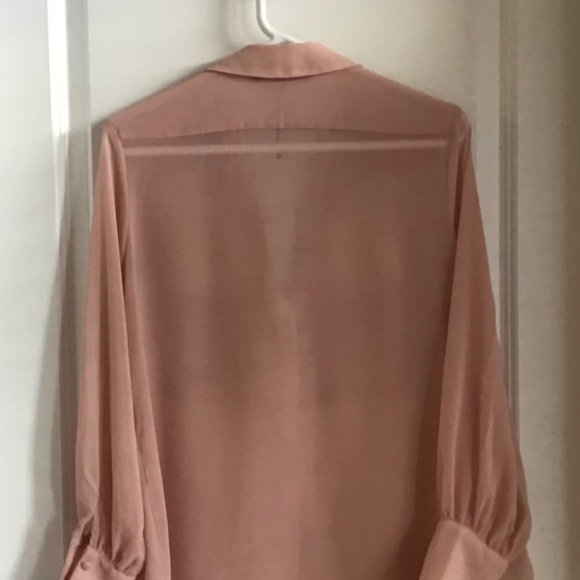 Zara dusty rose blouse size M - Picture 3 of 5